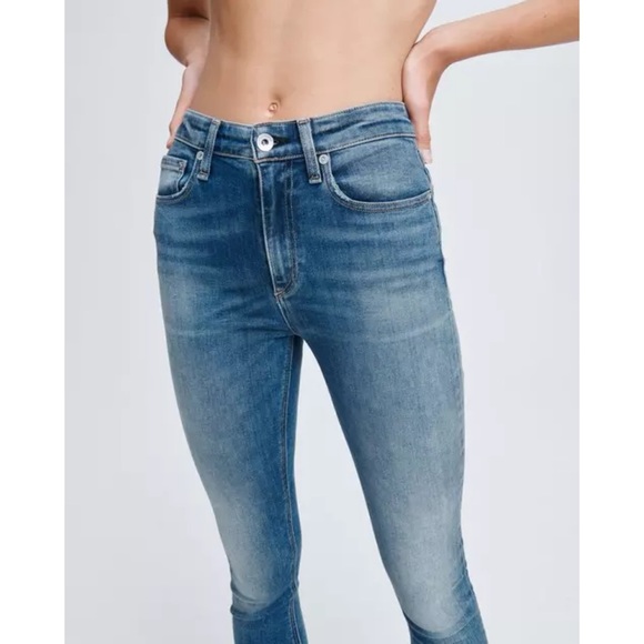 Rag & Bone Nina High-Rise Skinny In Exmoor - Picture 2 of 16